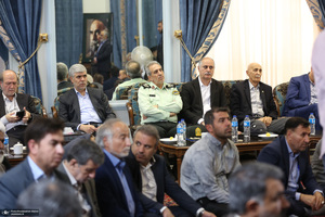 دیدار اعضا و دست اندرکاران ستاد مرکزی سی و ششمین سالگرد بزرگداشت امام خمینی با سید حسن خمینی