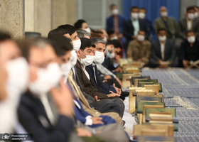 مراسم انس با قرآن در اولین روز ماه مبارک رمضان با حضور رهبر معظم انقلاب