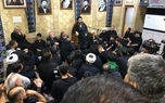 مراسم روضه در بیت امام در نجف اشرف با حضور سید علی خمینی