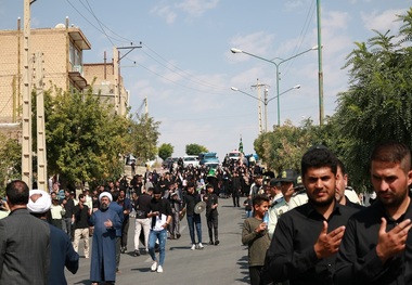 بوکان در عاشورای حسینی به سوگ نشست