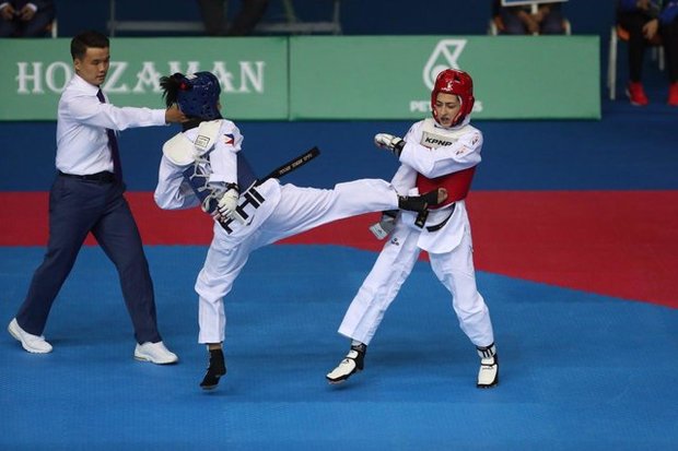 مدال برنز فاطمه مداحی در رقابت های داخل سالن ترکمنستان
