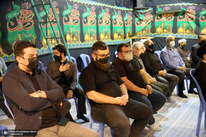 مراسم شام شهادت امام رضا(ع) و بزرگداشت علامه حکیمی در حسینیه جماران-1