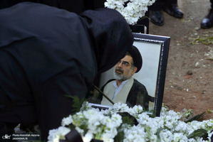 مراسم تشییع و خاکسپاری مرحوم حجت الاسلام و المسلمین سید رضا حسینی امین