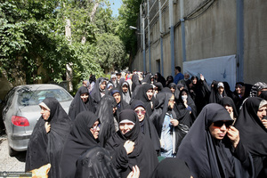 مراسم «کوچه آفتاب» در جماران