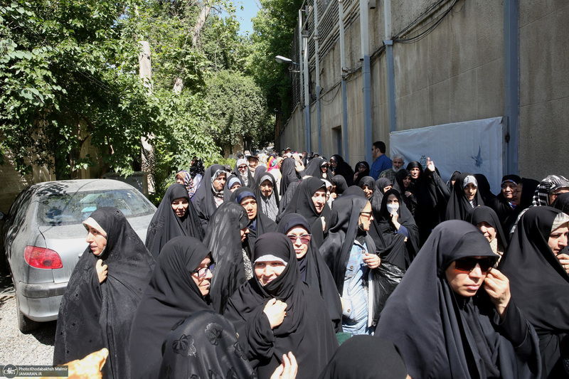 مراسم «کوچه آفتاب» در جماران
