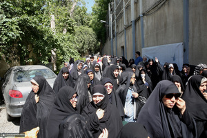 مراسم «کوچه آفتاب» در جماران