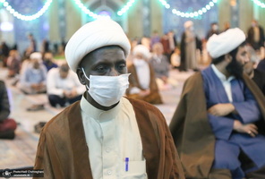 مراسم چهلمین شب درگذشت آیت الله العظمی سید محمدسعید حکیم در قم‎