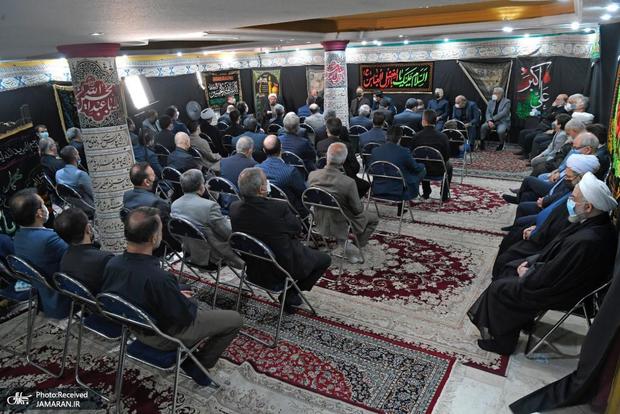 دومین روز مراسم عزاداری سالار شهیدان در دفتر روحانی/ گزارش تصویری