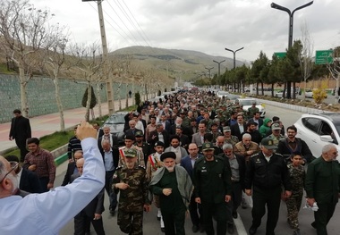 مردم لواسان تروریستی خواندن سپاه را محکوم کردند