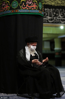 اولین شب مراسم عزاداری حضرت اباعبدالله الحسین (ع) در حسینیه امام خمینی