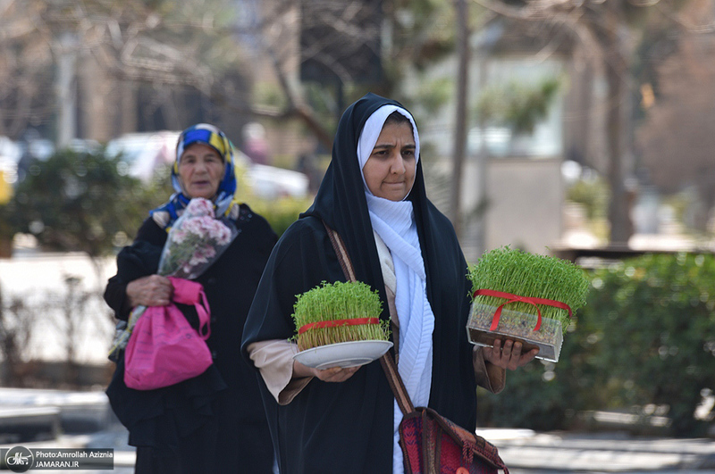آخرین پنجشنبه سال در بهشت زهرا (س) تهران