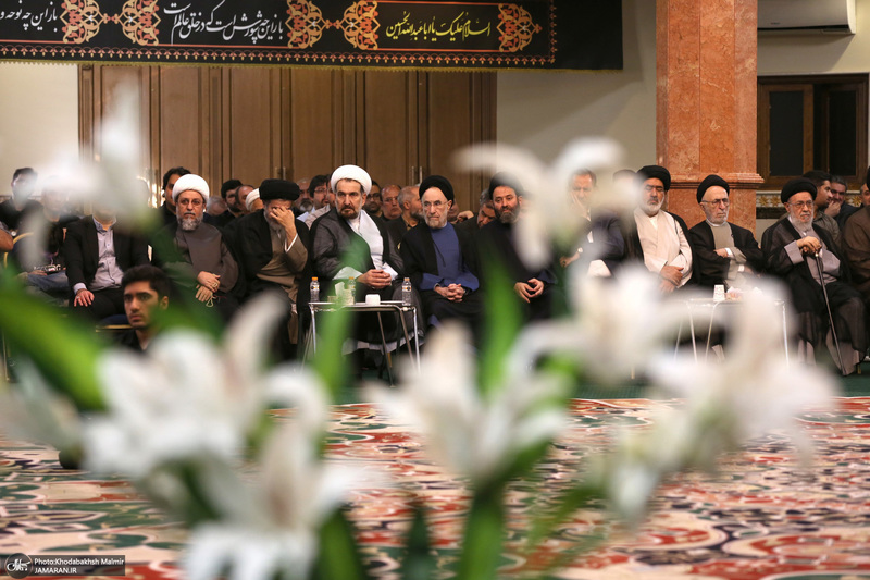 مراسم بزرگداشت محمدعلی جماعتی در حسینیه شماره 2 جماران - 2