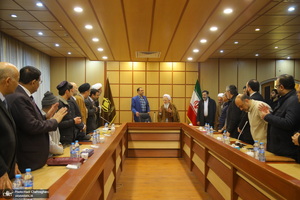 دیدار اساتید و روسای دانشگاه های کشورهای اسلامی با آیت الله العظمی جوادی آملی‎