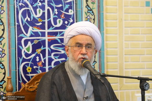 مراسم ترحیم آیت الله العظمی محفوظی (ره) در مسجد رفعت قم