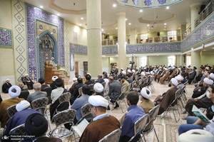 مراسم چهلمین روز درگذشت همسر آیت الله العظمی جوادی آملی‎‎