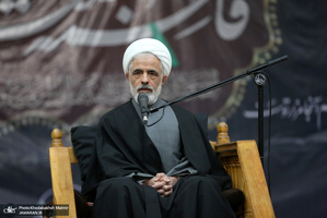 مراسم عزاداری شب شهادت حضرت زهرا (س) در حرم امام خمینی