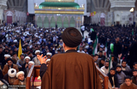 تجدید میثاق روحانیون و طلاب حوزه علمیه تهران با آرمان های حضرت امام(س)