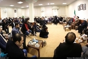 دیدار جمعی از شاعران کشور با سید حسن خمینی