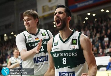 صعود لژیونر ایرانی به فینال بسکتبال Pro A آلمان