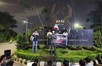 مردم در جنوب هند برای همبستگی با فلسطینی به خیابان‌ها آمدند (4)