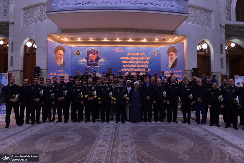 تجدید میثاق فرمانده و کارکنان نیروی دریایی ارتش جمهوری اسلامی ایران با آرمان‌های امام خمینی(س)