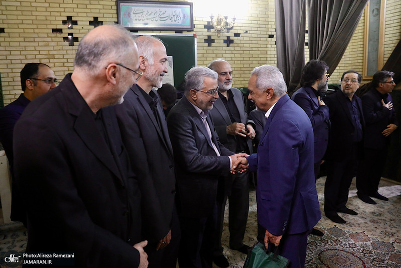 مراسم ختم همسر آیت الله سید علی سیستانی