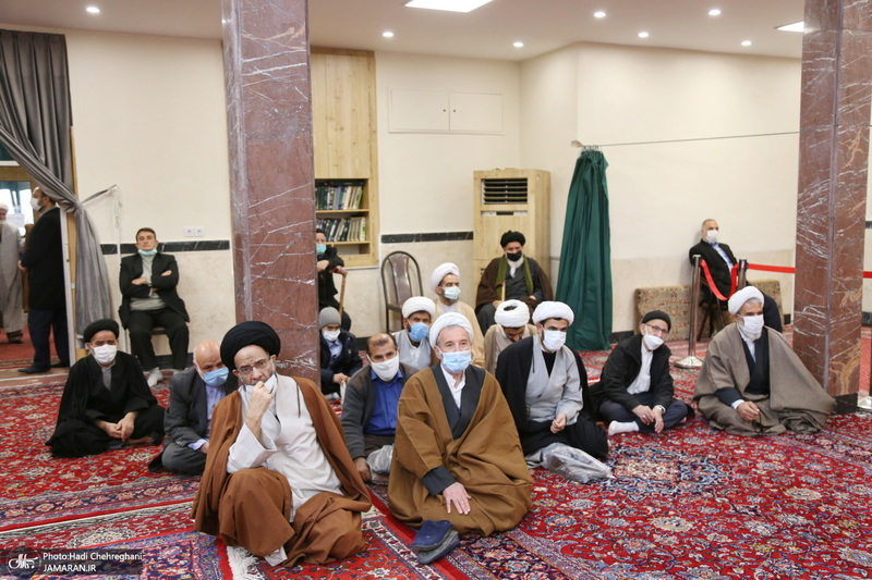 مراسم عمامه گذاری و جشن ولادت امیرالمومنین (ع) در بیوت مراجع و علماء‎‎