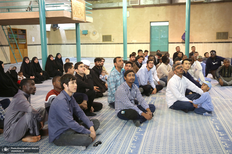 بازدید جمعی از دانشجویان دانشگاه جامعه المصطفی از جماران