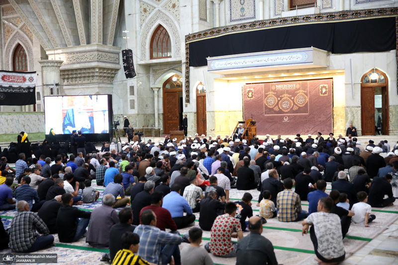 مراسم سوگواری رحلت حضرت رسول اکرم (ص)، شهادت امام حسن مجتبی (ع) و شهادت امام رضا (ع) در حرم مطهر امام خمینی (س)