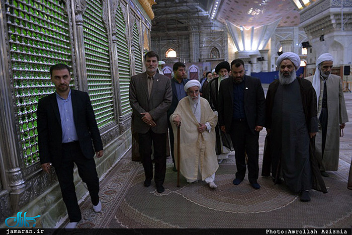 تجدید میثاق رییس و اعضای مجلس خبرگان رهبری با آرمان‌های حضرت امام(س)