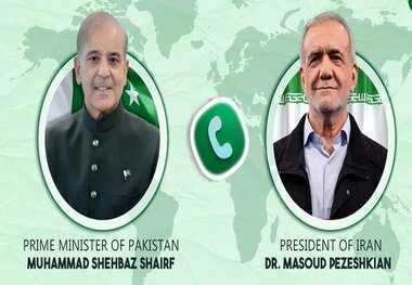گفت‌وگوی تلفنی شهباز شریف و پزشکیان پس از سفر عراقچی به اسلام آباد
