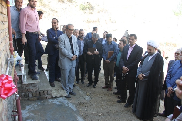 طرح آبرسانی به روستای قشلاق بروجرد به بهره برداری رسید