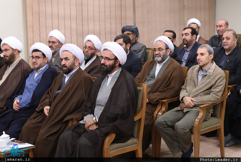 دیدار دست‌اندرکاران کنگره بزرگداشت آیت‌الله مصطفی خمینی(ره) با رهبر معظم انقلاب 
