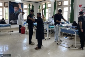 نذر خون به مناسبت تاسوعای حسینی در کشمیر هند