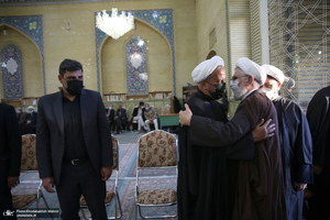 مراسم ختم مرحوم حاج محمد کمساری در قم -1