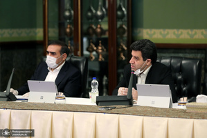 جلسه مشترک ستاد اقتصادی دولت و نمایندگان فعالان اقتصادی با حضور رییس جمهور