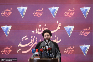 سخنرانی سید علی خمینی در دانشگاه تهران