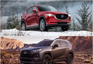 مقایسه مزدا 2021 CX-5 با تویوتا RAV4 +قیمت
