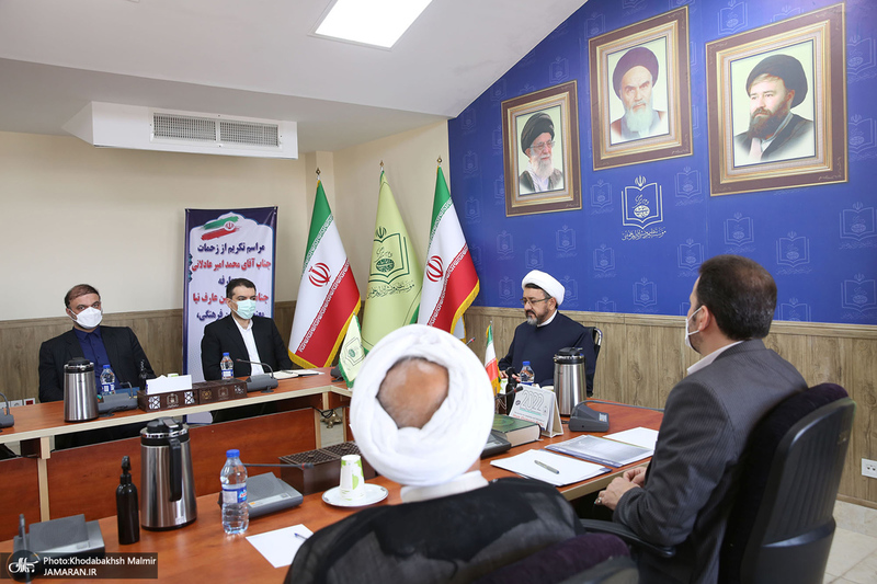 مراسم تکریم و معارفه معاون فرهنگی موسسه تنظیم و نشر آثار امام خمینی (س)