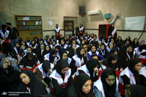 تجدیدمیثاق جوانان هلال احمر با آرمان های حضرت امام(س)