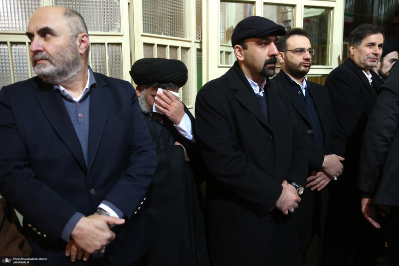 مراسم سالگرد رحلت آیت‌الله سید محمد موسوی بجنوردی در حسینیه جماران  -1