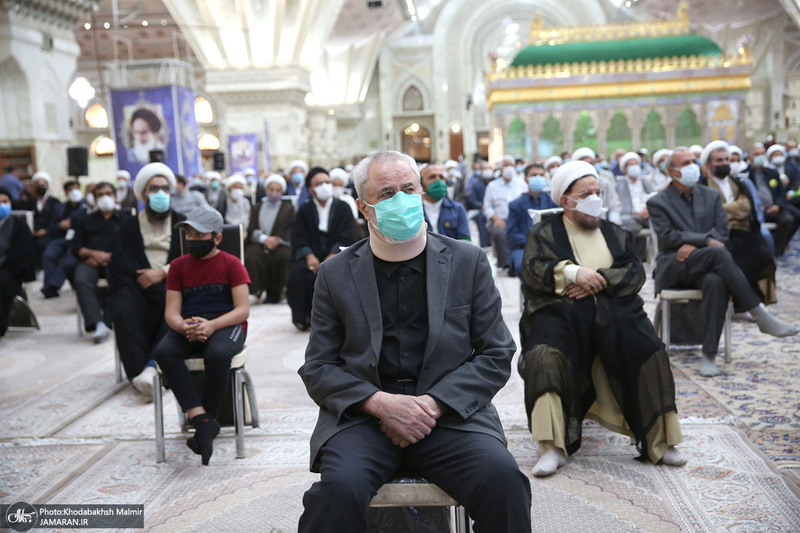 مراسم بزرگداشت حجت الاسلام و المسلمین محتشمی پور(ره) در حرم مطهر امام خمینی