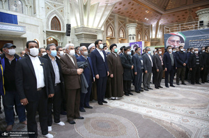 تجدید میثاق رئیس و کارکنان دیوان محاسبات با آرمان‌های حضرت امام (س)