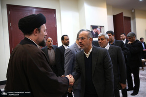 حاشیهتجدید میثاق رئیس و جمعی از نمایندگان مجلس شورای اسلامی با آرمان‌های امام خمینی(س)