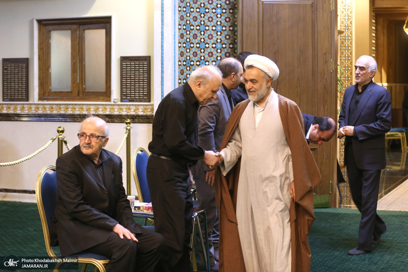 مراسم یاد بود حاجیه خانم صدیقه محمدی هشترودی خواهر همسر حجت الاسلام والمسلمین سید مهدی امام جمارانی