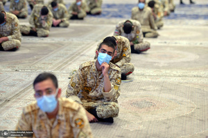 حلقه های محبت و معرفت با پرسنل وظیفه مرکز آموزش شهید اسدی دژبان کل ارتش