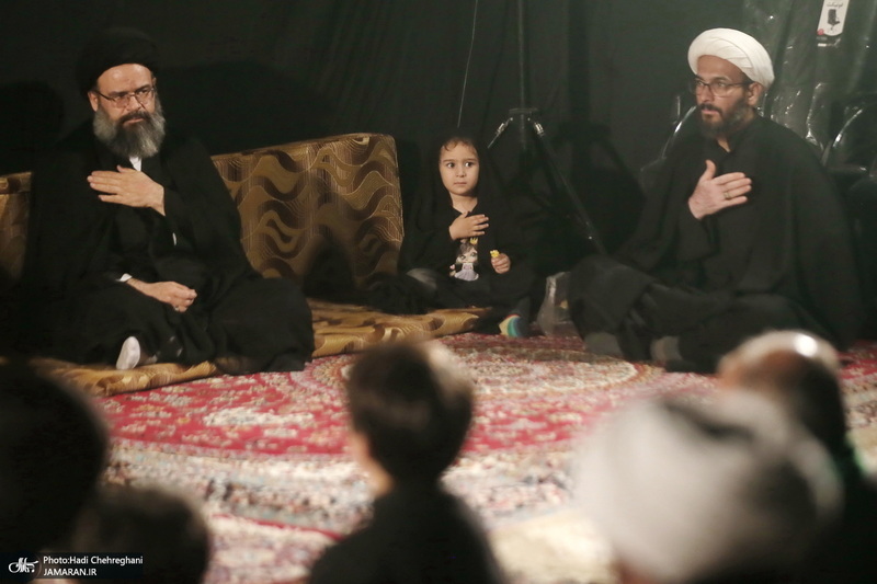عزاداری دهه اول ماه صفر در بیت مرحوم آیت الله نصرالله شاه آبادی‎ (ره)