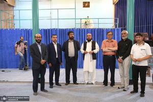 بازدید جمعی از شخصیتهای علمی و فرهنگی  کشور افغانستان