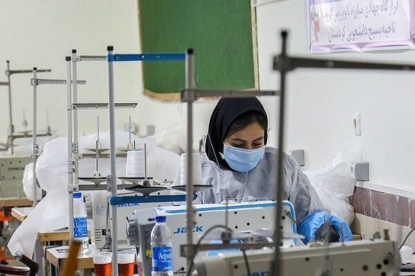 راه اندازی بزرگترین خط تولید ماسک و کاورهای بیمارستانی در آمل