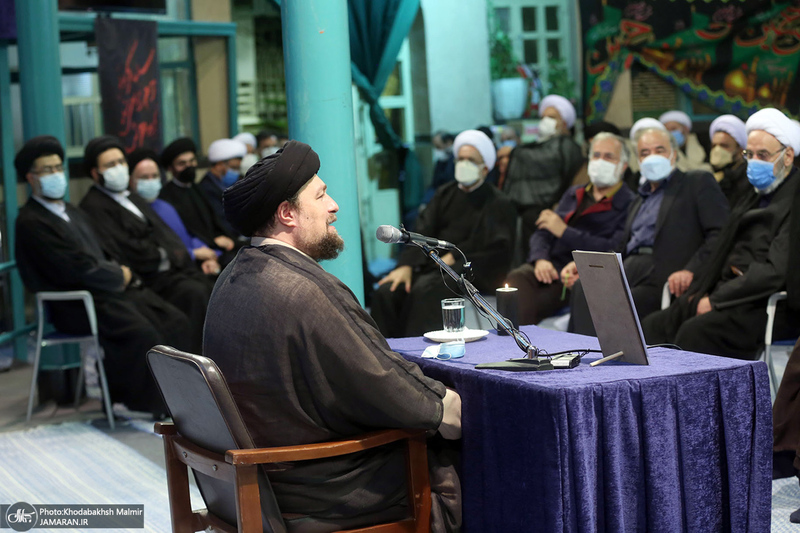 مراسم شام شهادت امام رضا(ع) و بزرگداشت علامه حکیمی در حسینیه جماران-2